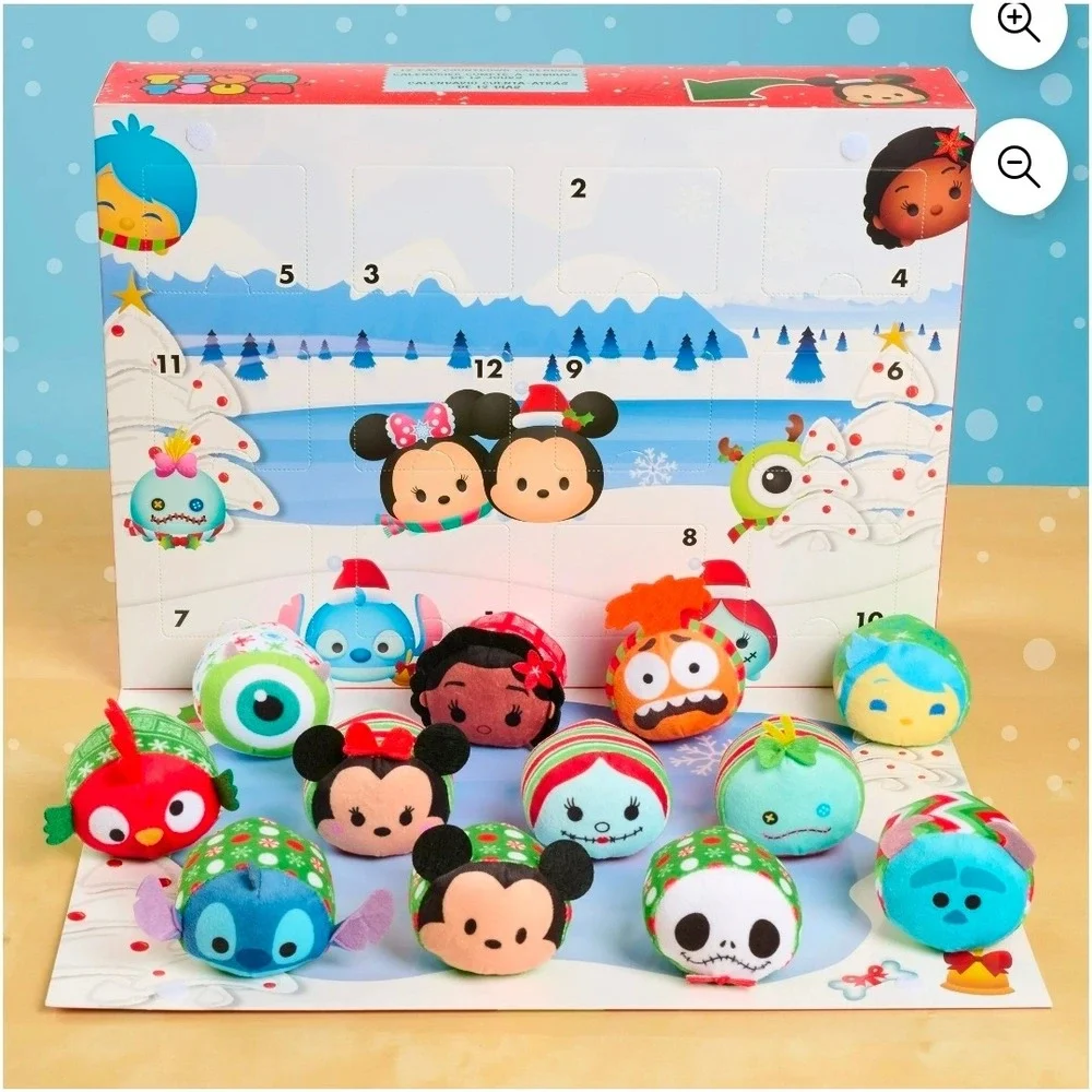Disney Tsum Tsum 12 Day Countdown Holiday‎ Advent Calendar Surprise Figures